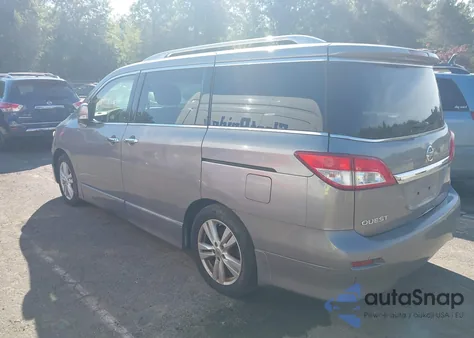 2012 Nissan Quest Le from USA, damaged, VIN JN8AE2KP8C9044828